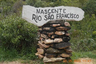 Nascente do Rio São Francisco em S Roque de Minas