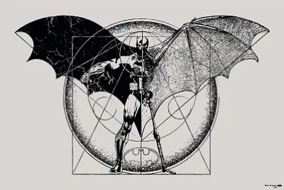 Batman Hombre vitruvio