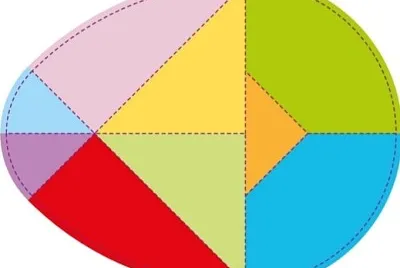 colorido jigsaw puzzle