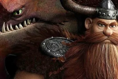 Stoick and his dragon