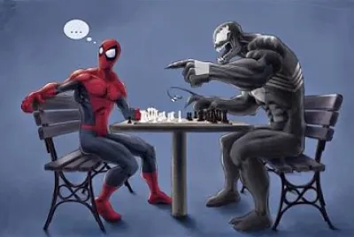 Hombre AraÃ±a y Venom