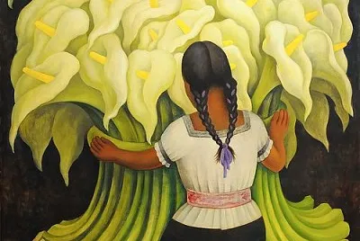 Vendedora de flores