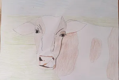 פאזל של Uma vaca no nada