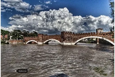 nuvole a castelvecchio verona