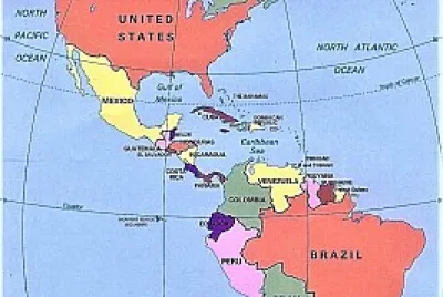 mapa de america