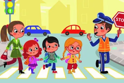 פאזל של seguridad vial