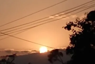 O pÃ´r do sol
