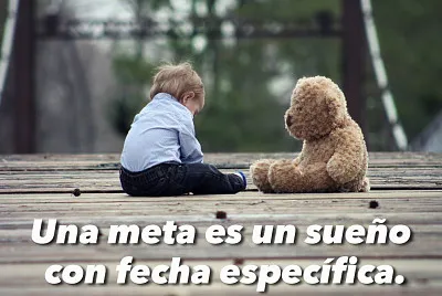 NiÃ±o y oso con frase
