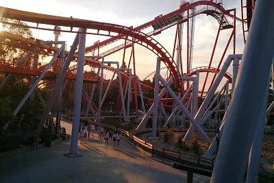 Knotts Roller Coaster
