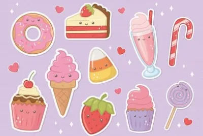 פאזל של Dulces Kawaii