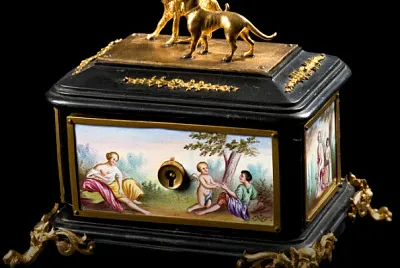 CAJA ALHAJERO DEL SIGLO XIX