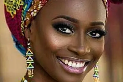 Algo hermoso mujeres de Ãfrica color jigsaw puzzle