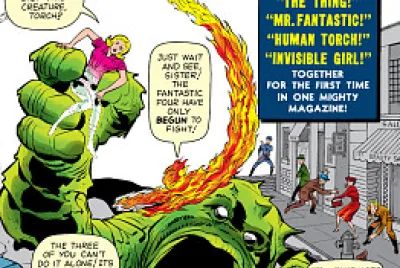 FANTASTIC FOUR - 001 jigsaw puzzle