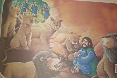 Daniel en el foso