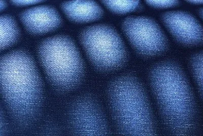 Abstract, Blue Fabric