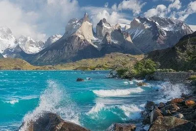 Lago Pehoe, Chile