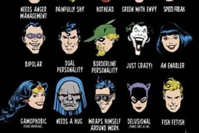 DC COMICS jigsaw puzzle