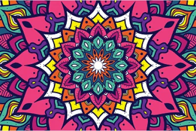 Mandala de colores