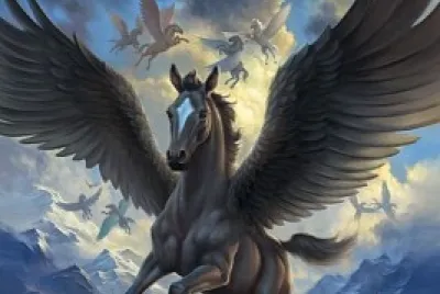 caballo con alas