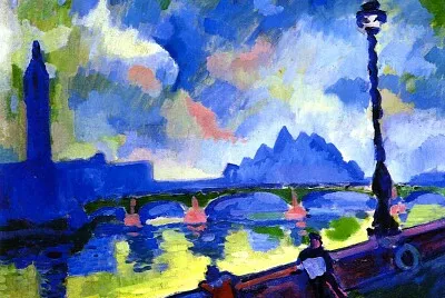 Derain riviÃ¨re bleue