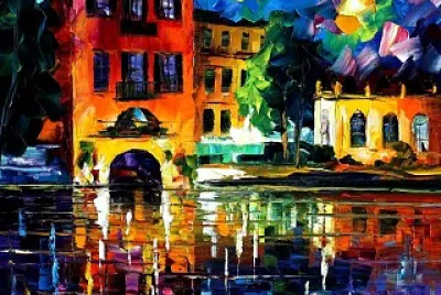 Leonid Afremov - Rain in Portugal