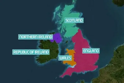 Parts of the United Kingdom