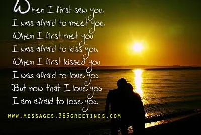 for the love of my life