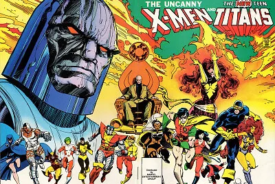 THE UNCANNY X-MEN and THE NEW TITANS jigsaw puzzle