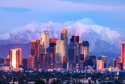 San Gabriels in Snow jigsaw puzzle