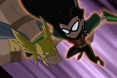 HOMBRE HALCON Y ROBIN