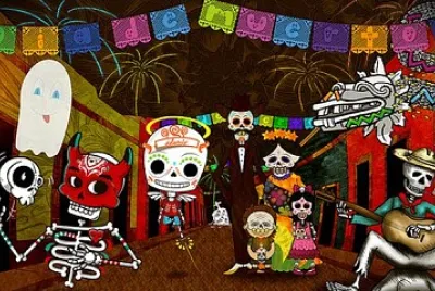 פאזל של DÃ­a de muertos