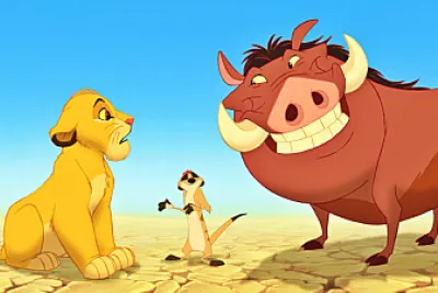 Son personajes de la pelÃ­cula El rey leÃ³n.