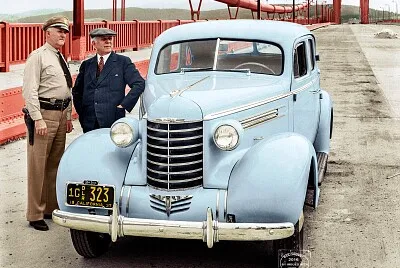 1937 Oldsmobile F 4 door touring sedan