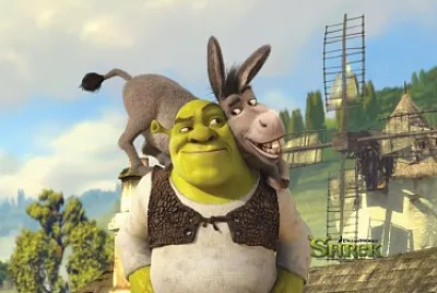 Shrek y burro