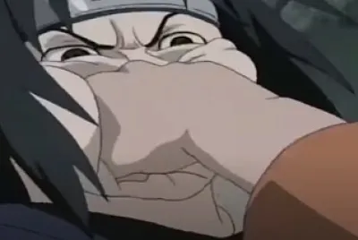 פאזל של naruto golpea a sasuke