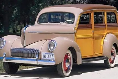 1940 Willys Woody Wagon, Too Cool.
