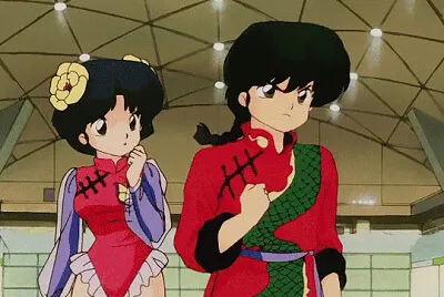 ranma defiende a akane como su prometida