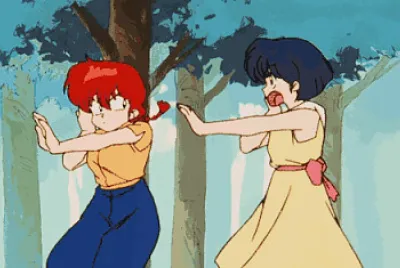 ranma y akane bailando