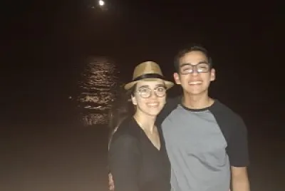 eu e LM em maragogi