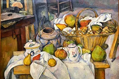 CÃ©zanne table aux fruits