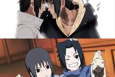 itachi y sasuke