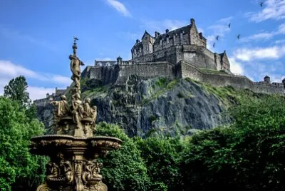 Edimburgo, Escocia , Reino Unido jigsaw puzzle