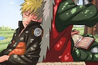 פאזל של naruto y jiraija