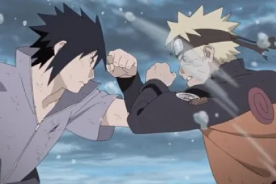 פאזל של naruto y sasuke