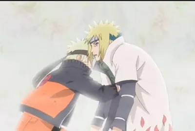 naruto golpea a minatato