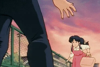 akane le da una patada a ranma ranma 1/2