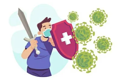 Contra el virus jigsaw puzzle