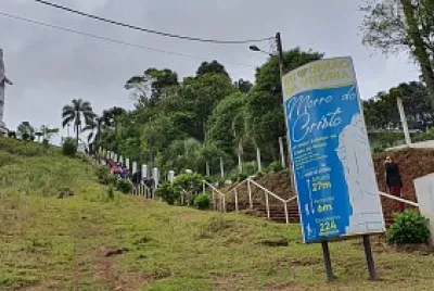 פאזל של Morro do Cristo em União da Vitória - PR
