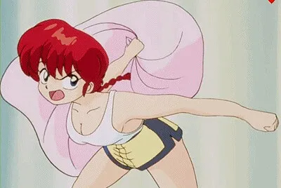 ranma se imagina ser una linda chica ranma 1/2
