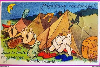 פאזל של carte postale